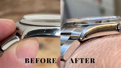 rolex service before and after.